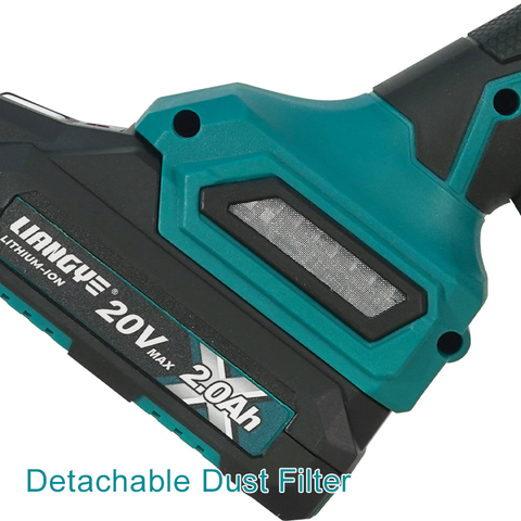 LIANGYE 20V 브러시리스 5인치 무선 앵글 그라인더 777-7