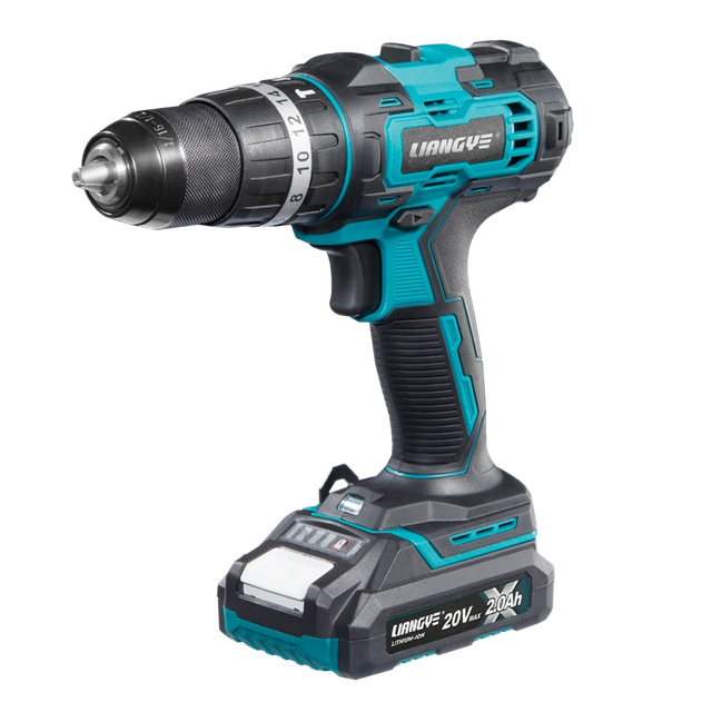 Liantgy 20v ការខួង Hammer ដែលមិនចេះរីងស្ងួត 787-1